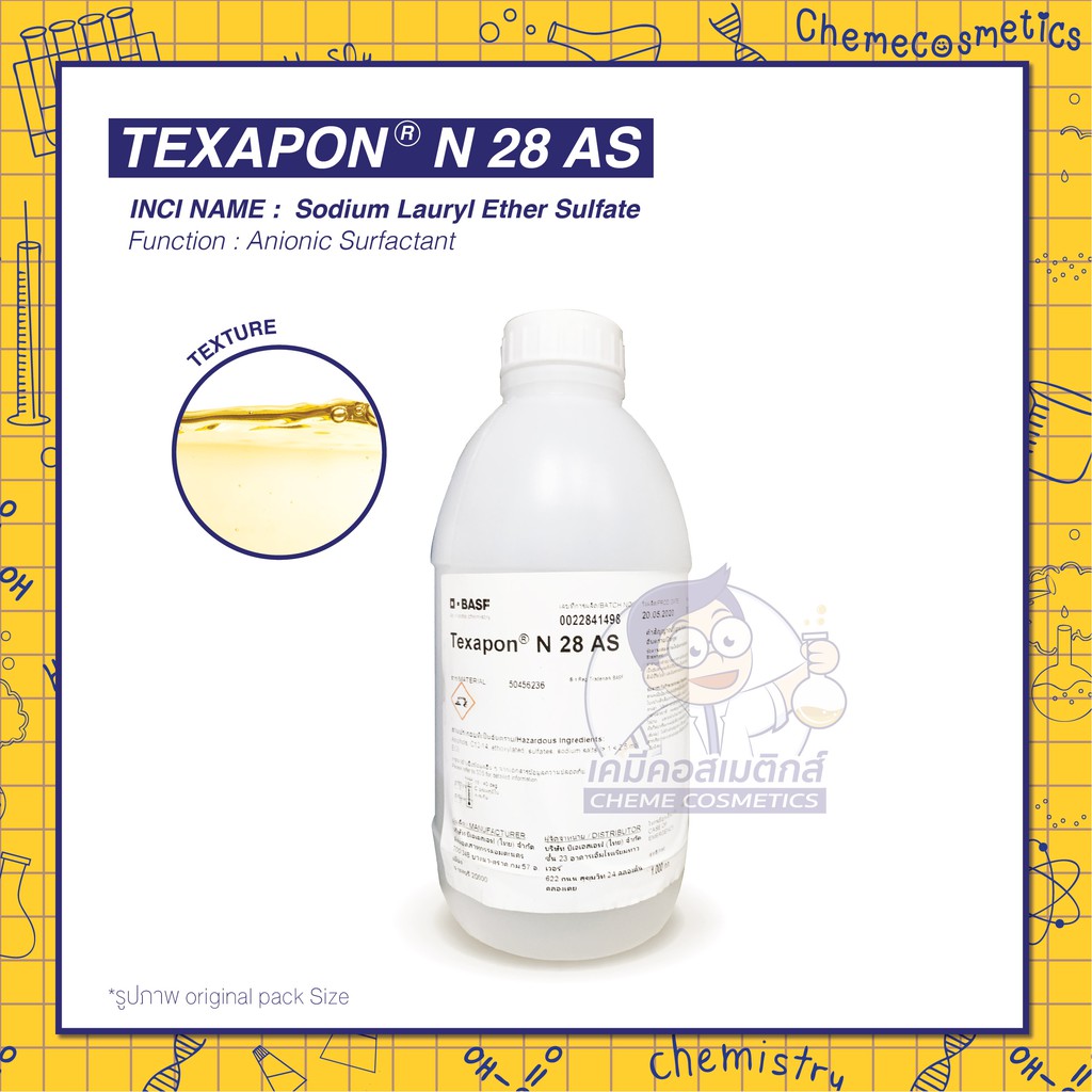 Texapon N As Sodium Lauryl Ether Sulfate Sles