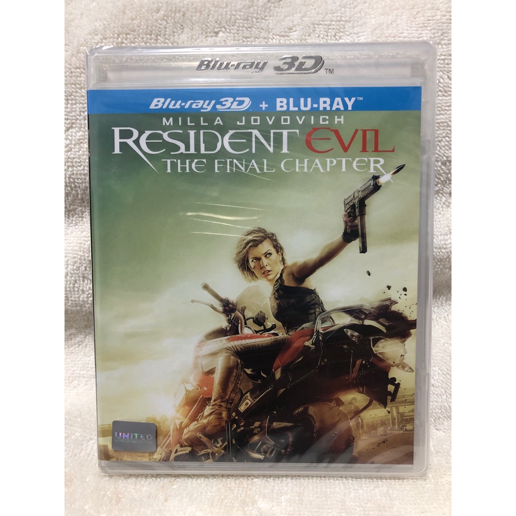 Resident Evil The Final Chapter Blu Ray D Blu Ray