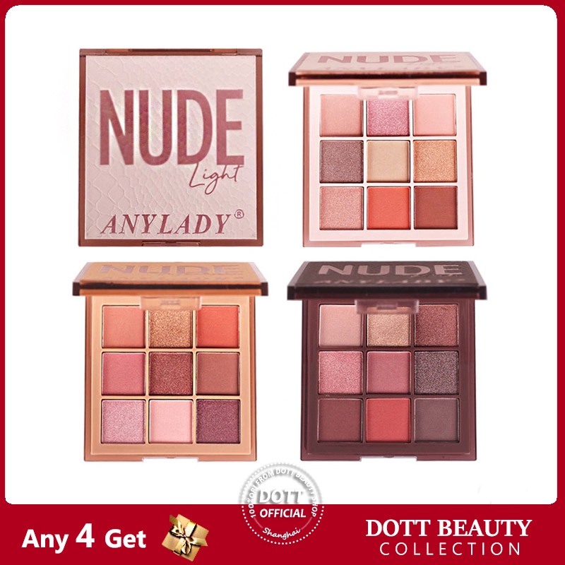 ผหญง NUDE อายแชโดวพาเลท ส อายแชโดวพาเลทสแดงไวนองน Shopee Thailand