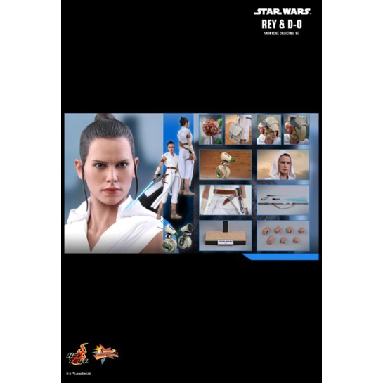 HOT TOYS MMS STAR WARS THE RISE OF SKYWALKER REY AND D O Shopee Thailand
