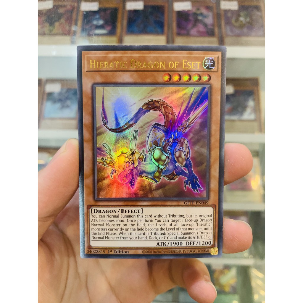 Yugioh Gftp En Hieratic Dragon Of Eset Ultra Rare