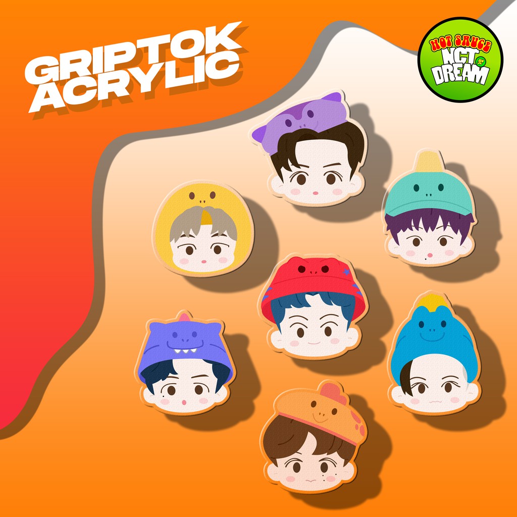 Nct Dream X Pinkfong Griptok Popsocket Shopee Thailand