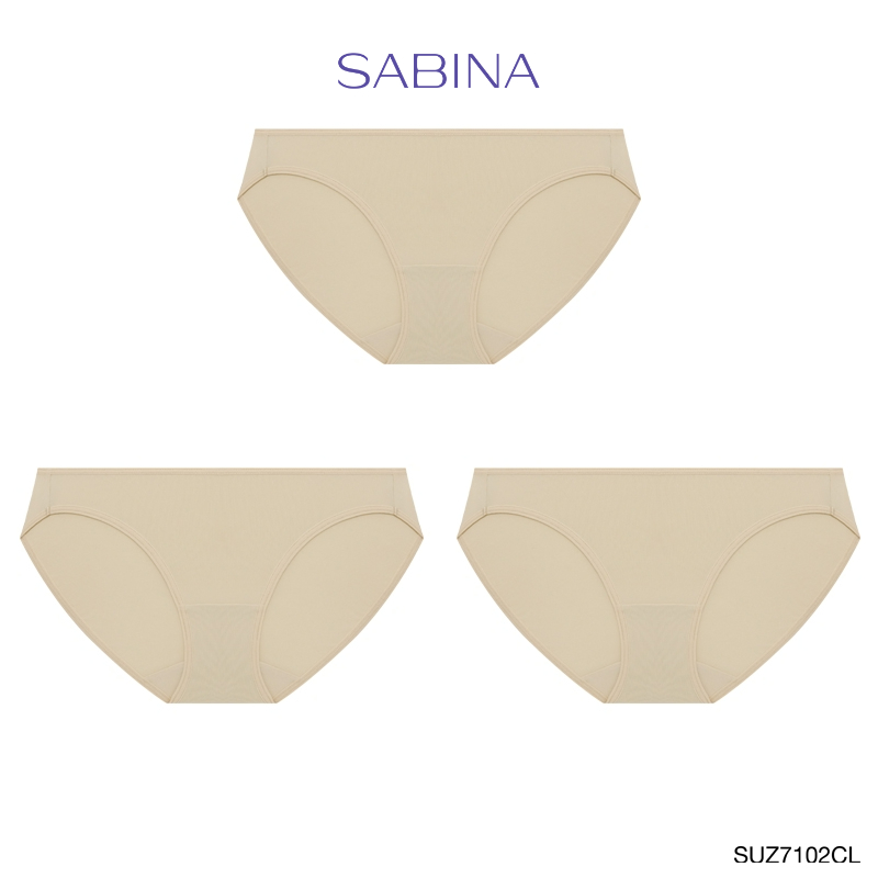 Sabina กางเกงชนใน Set 3 ชน ทรง Bikini รน Panty Zone รหส