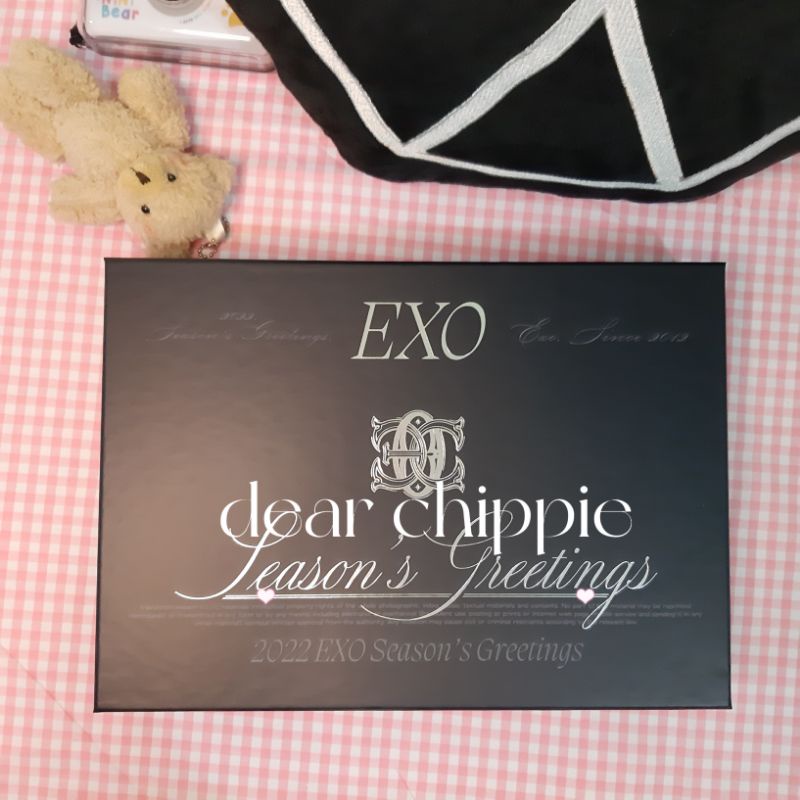 Sg EXO 2022wd SHARING SM SEASON GREETING XIUMIN D O KYUNGSOO KAI SEHUN