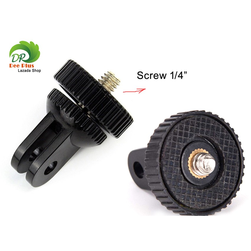 Screw Tripod Mount Adapter Converter For GoPro Hero 12 11 10 9 8 7 6 5