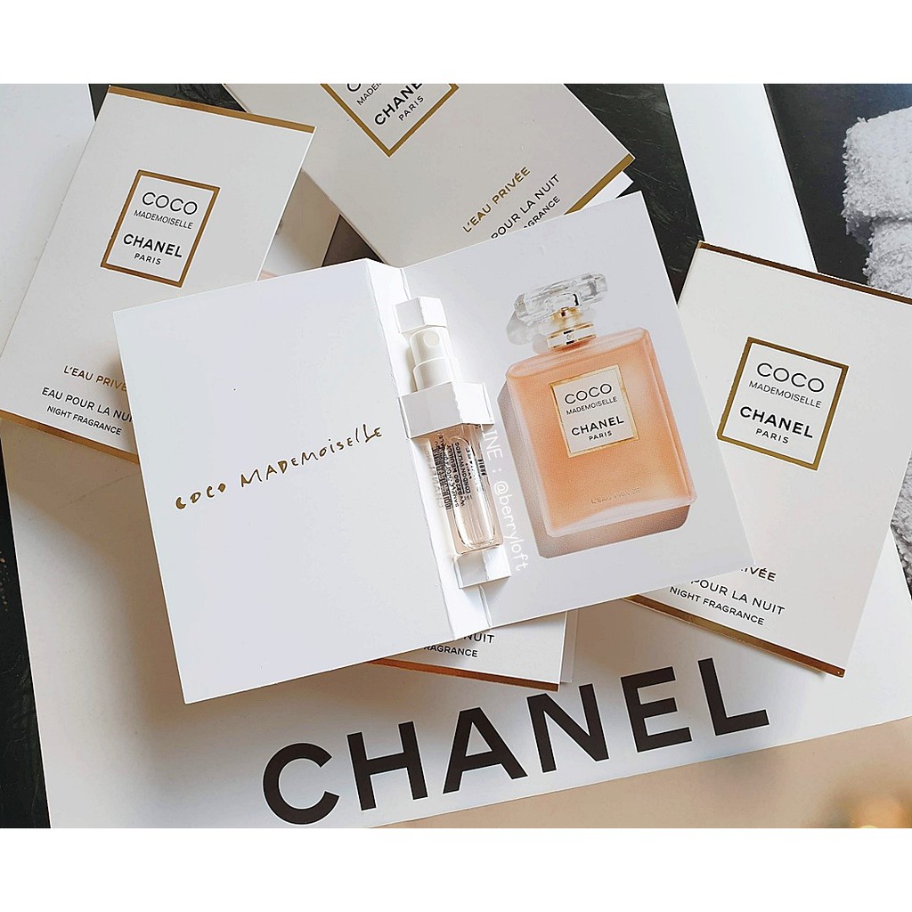 CHANEL Coco Mademoiselle L Eau Privée ขวด Vial หวสเปรย Shopee