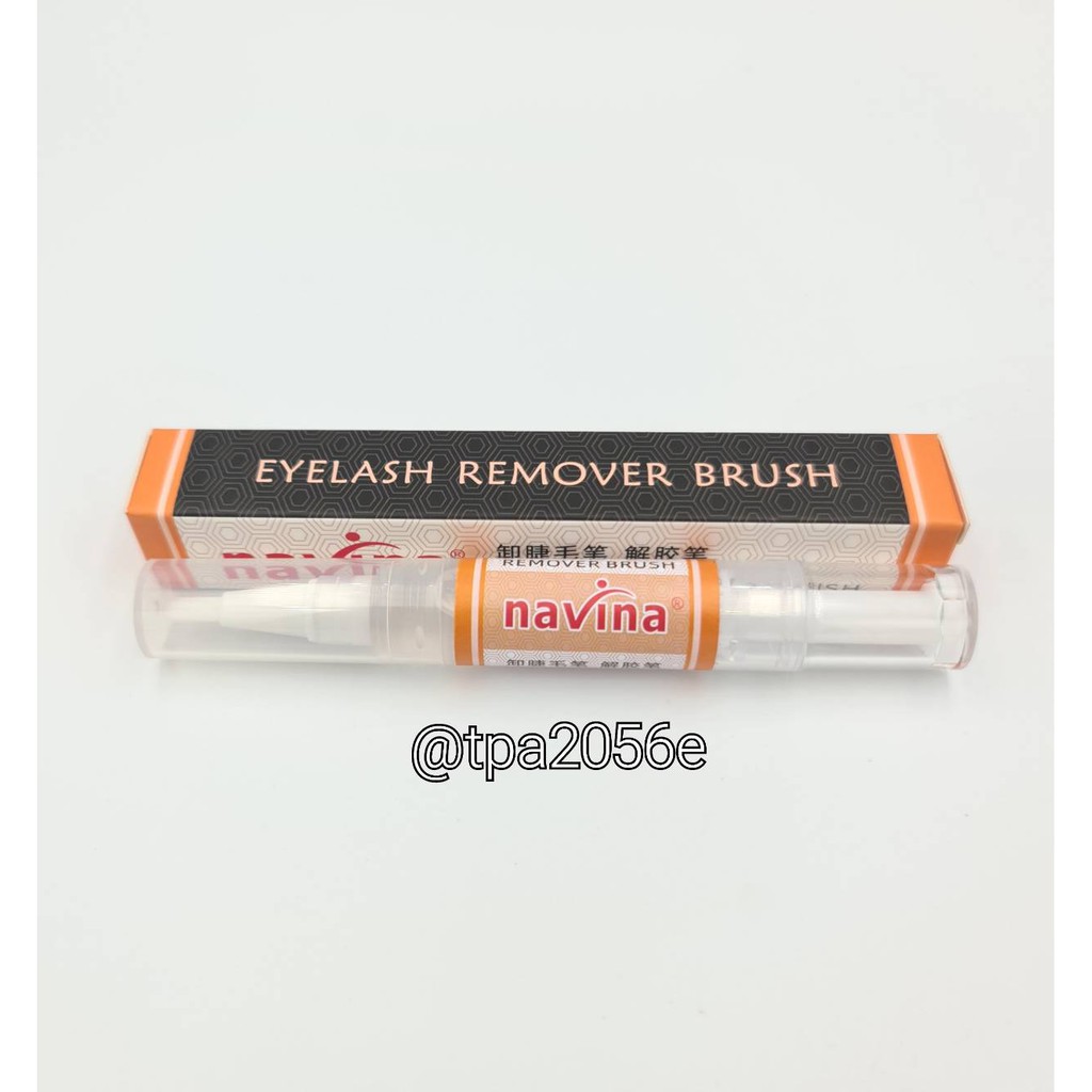 เจลถอดขนตา Navina ฉลากสสม Professional Lash Glue Remover สำหรบงาน