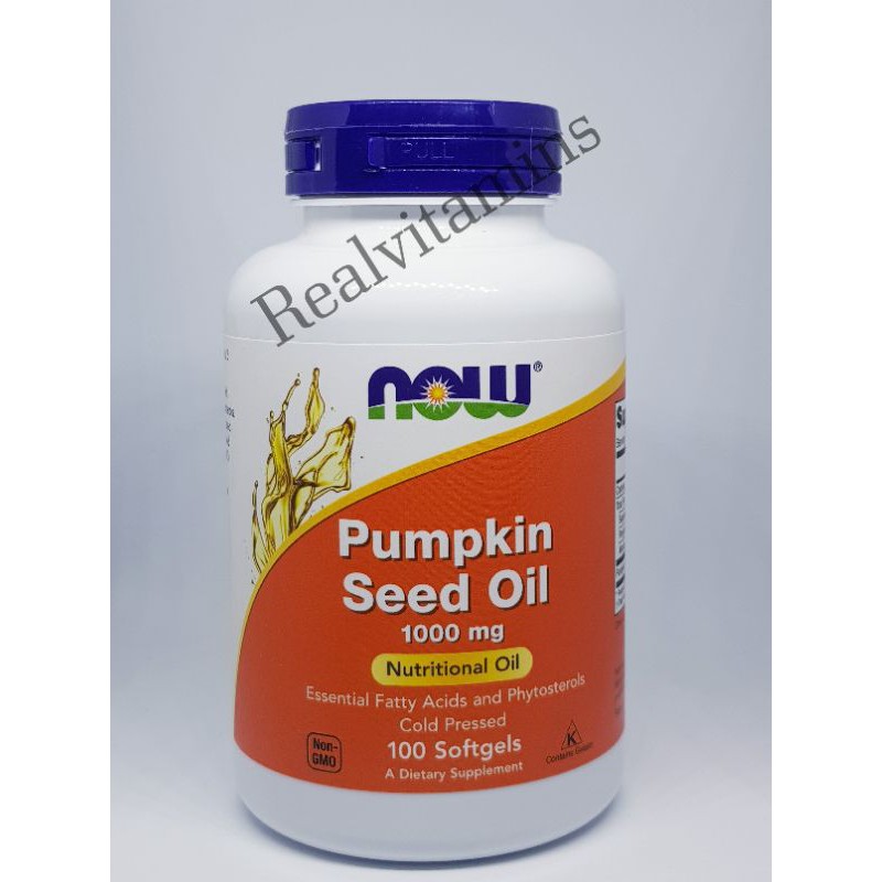 Now Foods Pumpkin Seed Oil Mg Softgels Exp Shopee