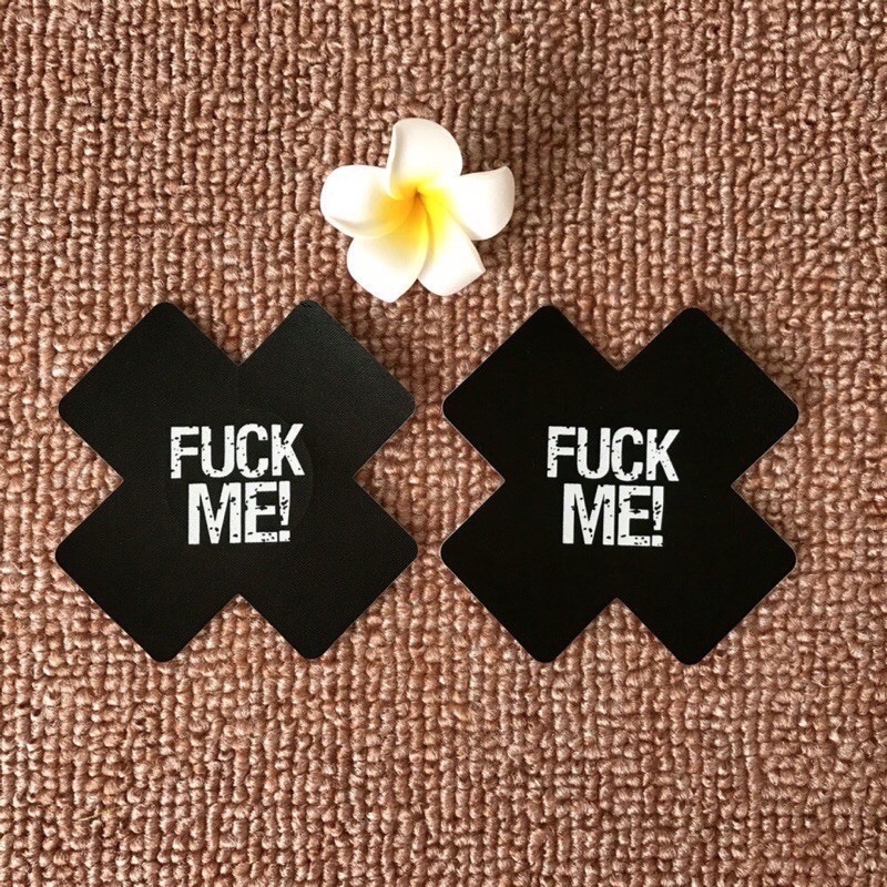 สตกเกอรแปะนม ชดนอนไมไดนอน FF007 แปะนม FUCK ME พรอมสงจากไทย
