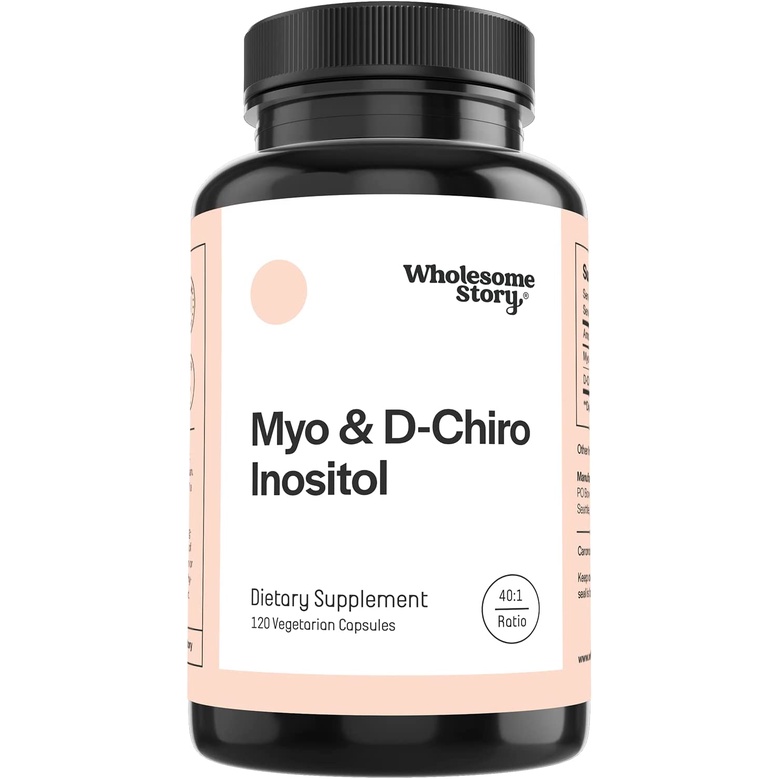 Wholesome Story Myo Inositol D Chiro Inositol Capsules