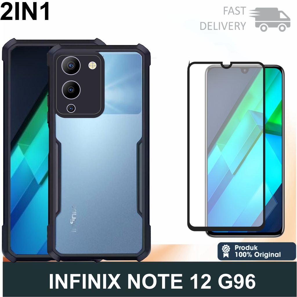 Layar เคสแขง Infinix Note 12 G96 Note 11 NFC Note 12i Hot 12i Hot 12