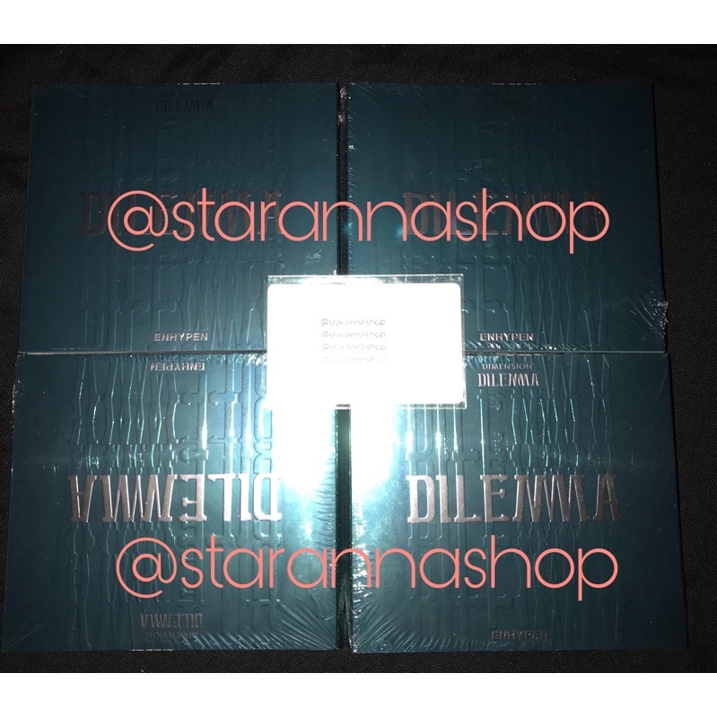 ENHYPEN Album Vol 1 DIMENSION DILEMMA ESSENTIAL Ver Shopee