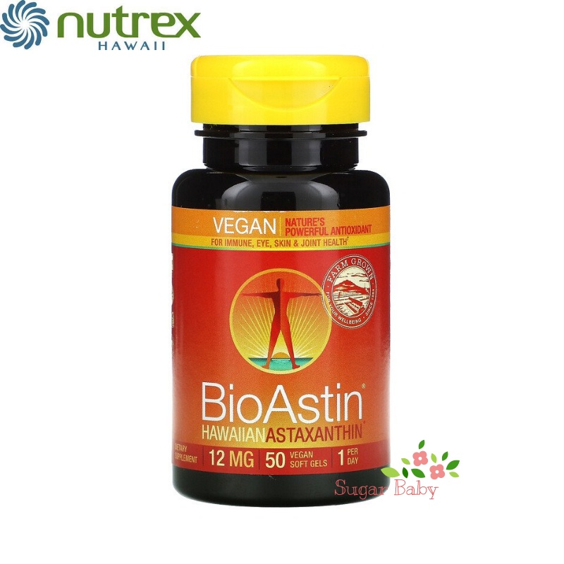 Nutrex Hawaii BioAstin Hawaiian Astaxanthin 12 Mg Shopee Thailand