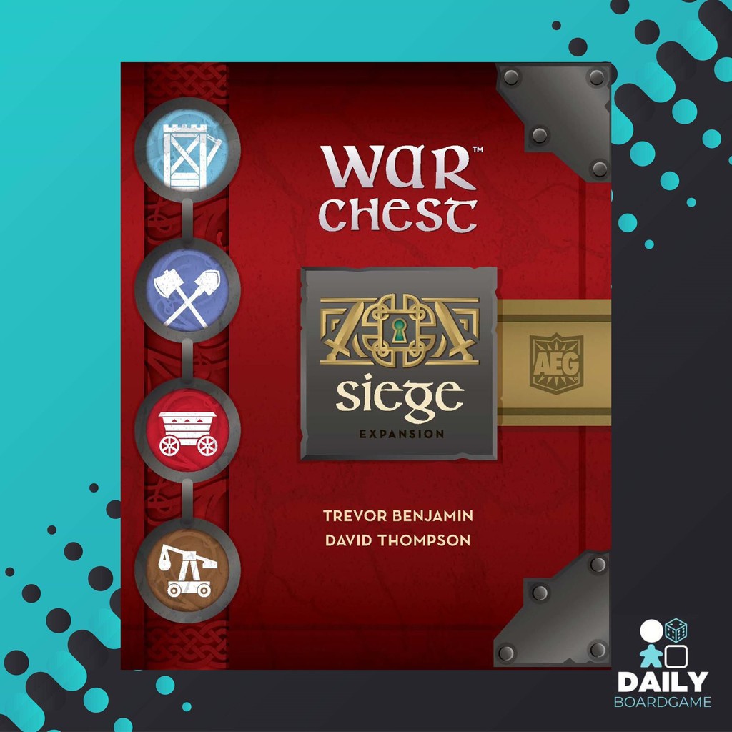 War Chest Siege Boardgame Expansion Shopee Thailand