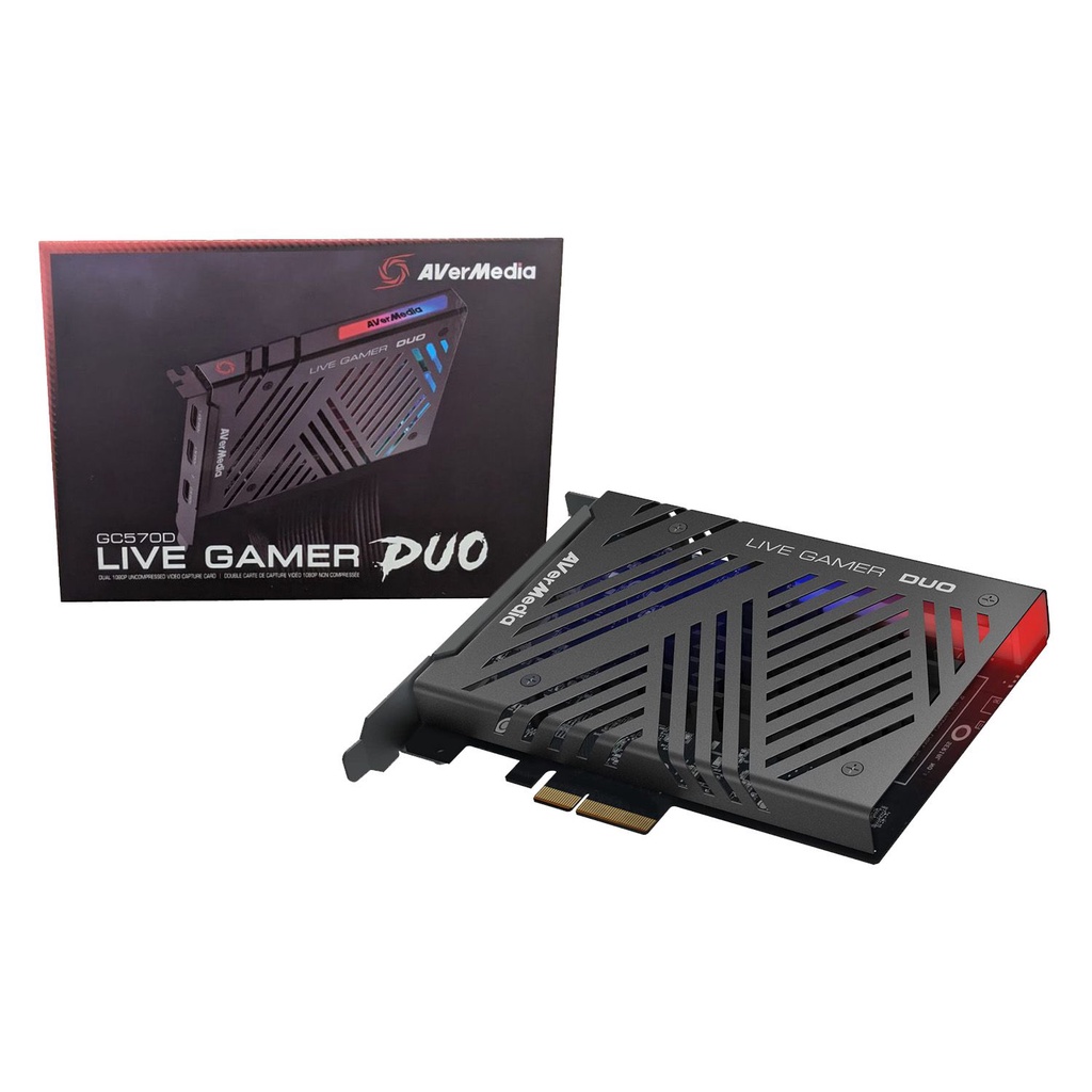 AVerMedia Live Gamer Duo GC570D Dual 1080p Uncompressed Video Capture