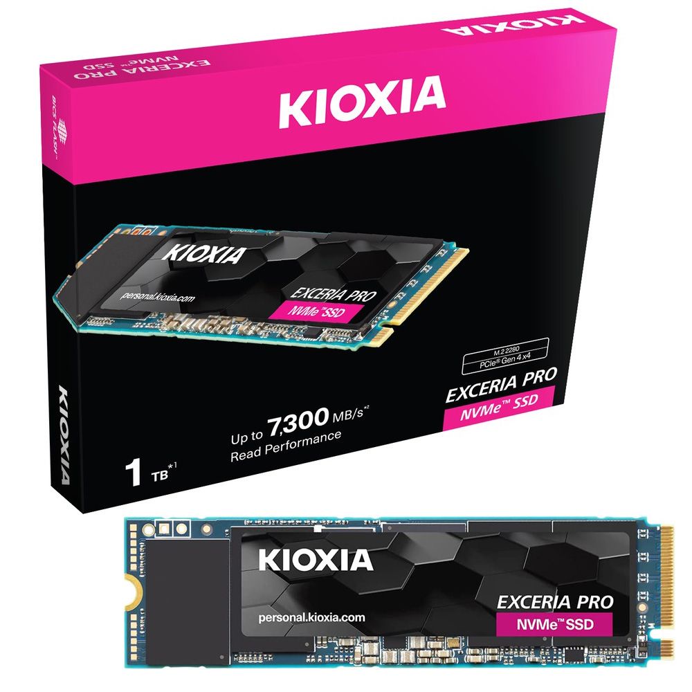 Kioxia Se Exceria Pro Tb M Nvme Ssd Read Mb S