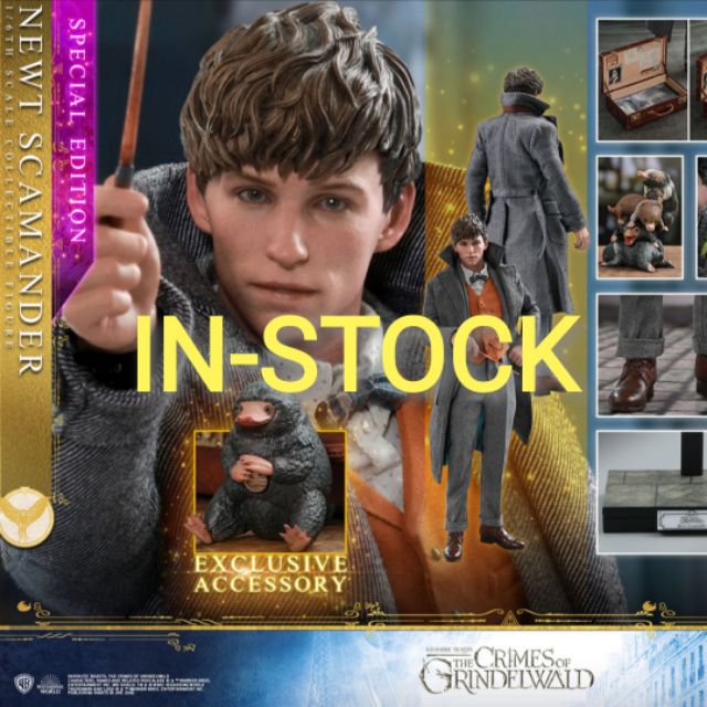 HOT TOYS NEWT SCAMANDER FANTASTIC BEASTS THE CRIMES OF GRINDELWALD SPECIAL EDITION
