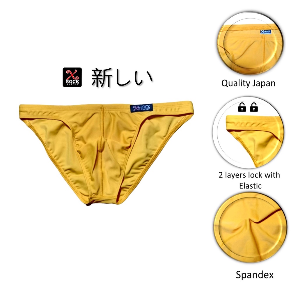 Sexy Bikini Hot Tone Color กางเกงในชาย ผา Spandex ไมระบชอสนคา