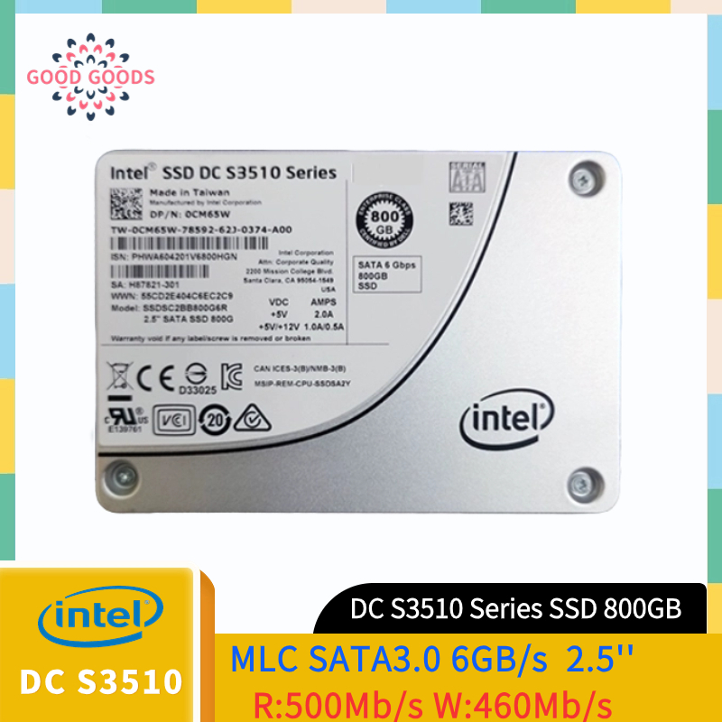 Intel SSD DC S3510 Series 800GB SATA3 0 2 5 นว MLC Shopee Thailand