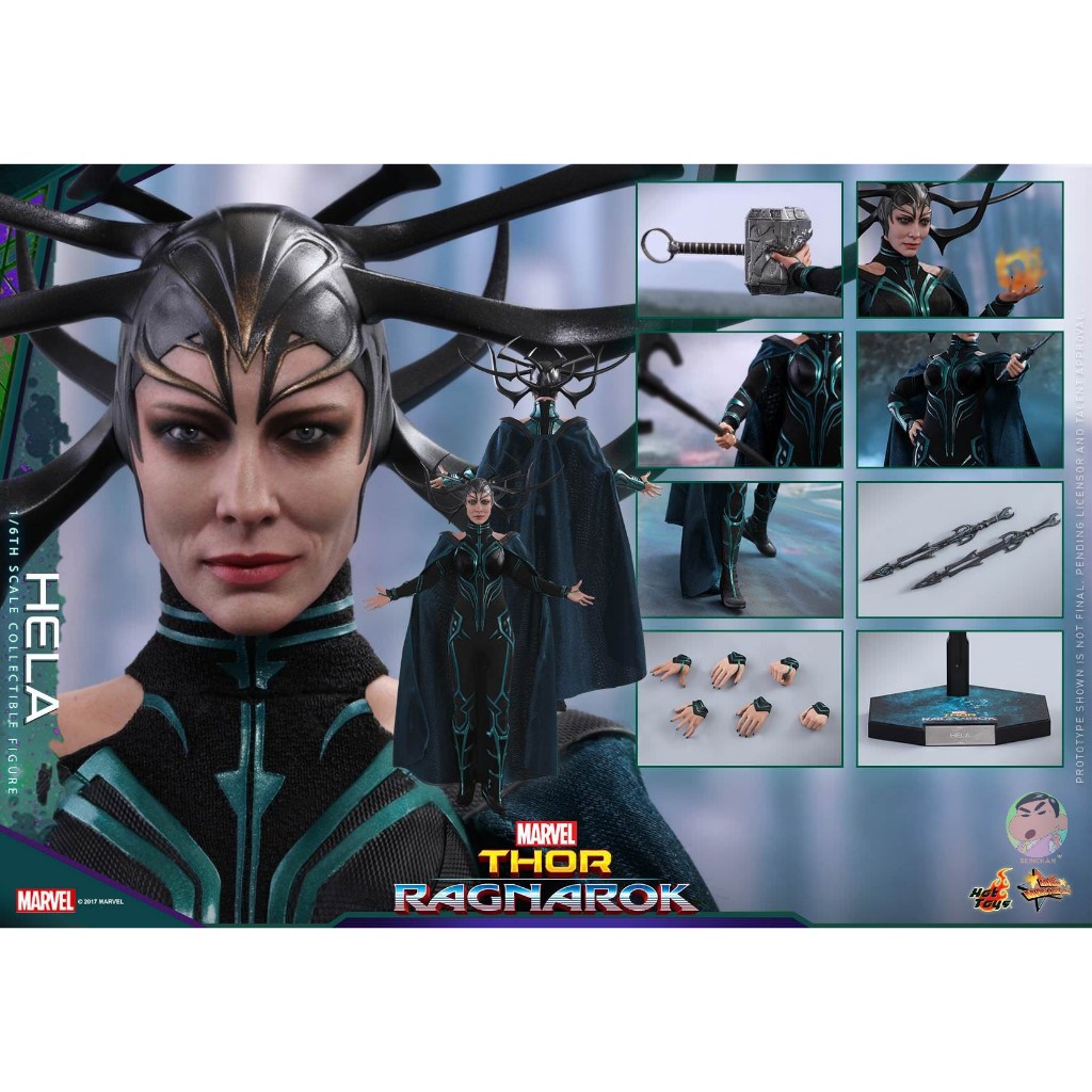 Hot Toys MMS Thor Ragnarok Hela Scale Collectible Figure Shopee Thailand