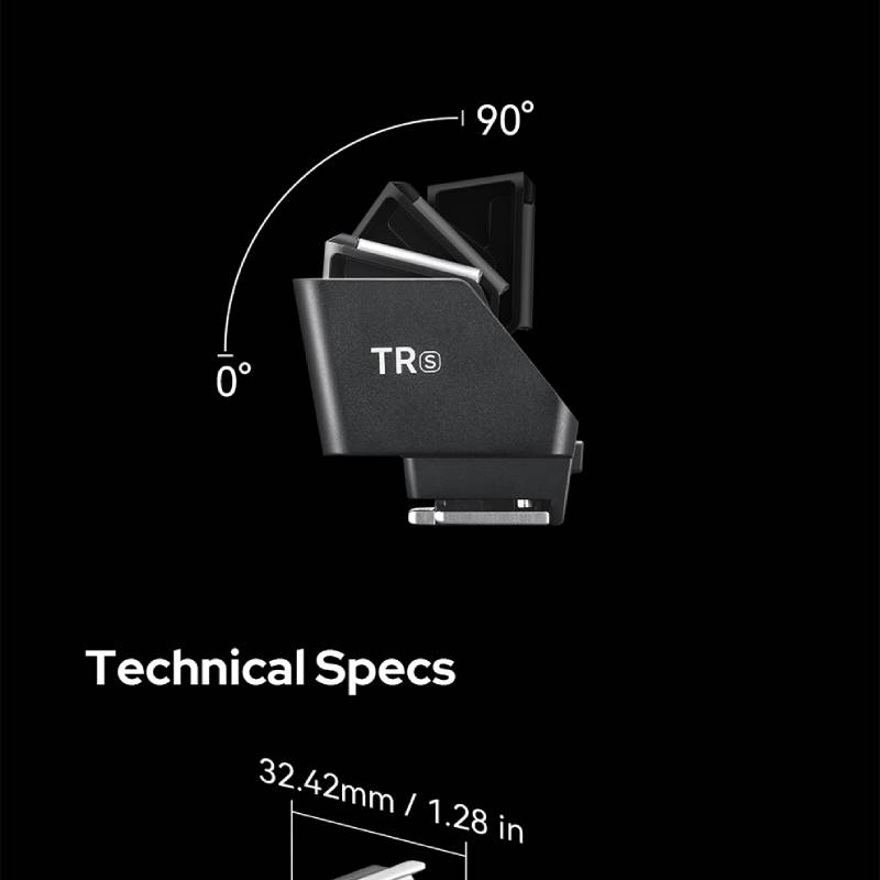 Godox TR FS R TTL Hot Shoe Riser ไรเซอรรองเทารอนแบบพบไดแบบสมผส