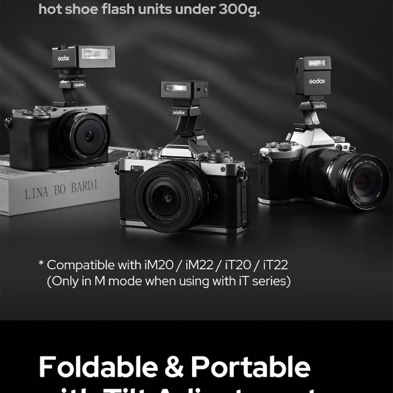 Godox TR FS R TTL Hot Shoe Riser ไรเซอรรองเทารอนแบบพบไดแบบสมผส