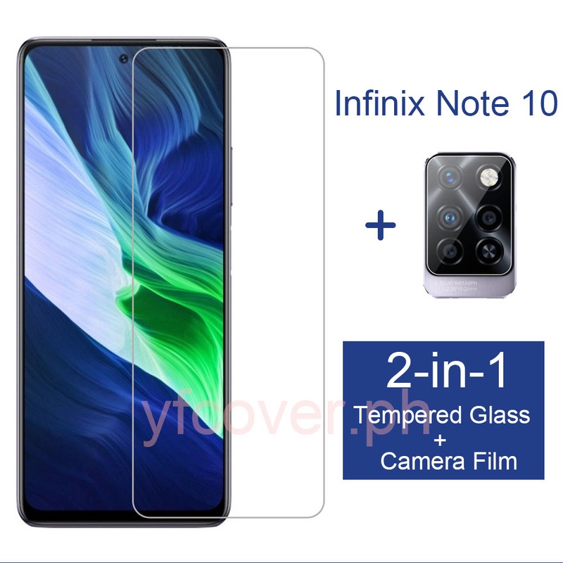 Infinix Note 10 กระจกนรภยสาหรบ Infinix Note 10 Pro Hot 10s NFC