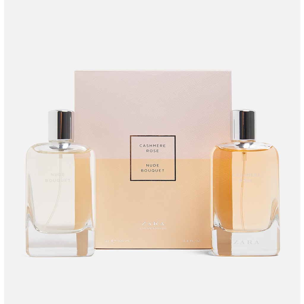 นำหอม ZARA ของแท แพคค กลน CASHMERE ROSE NUDE BOUQUET 100 ml X