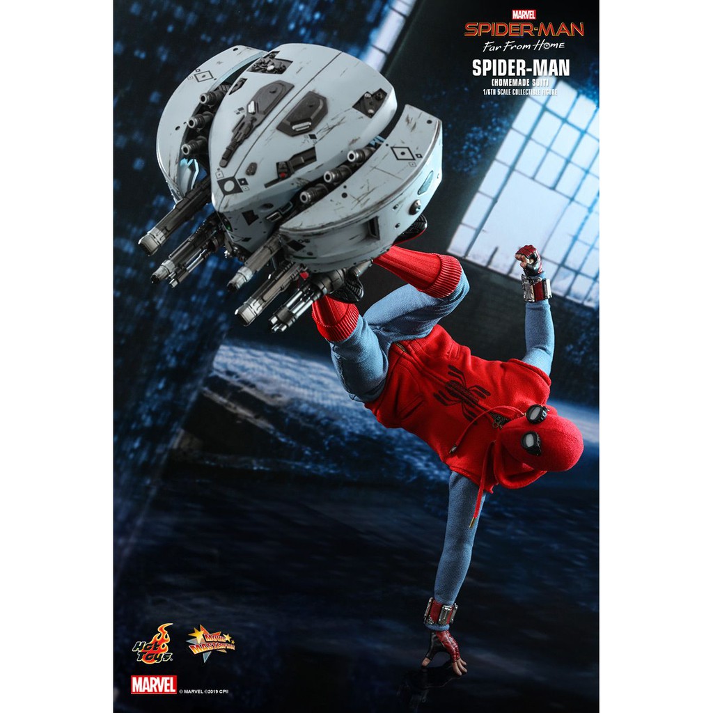 ฟกเกอร ของสะสม Hot Toys MMS552 Spider Man Far From Home 1 6 Spider