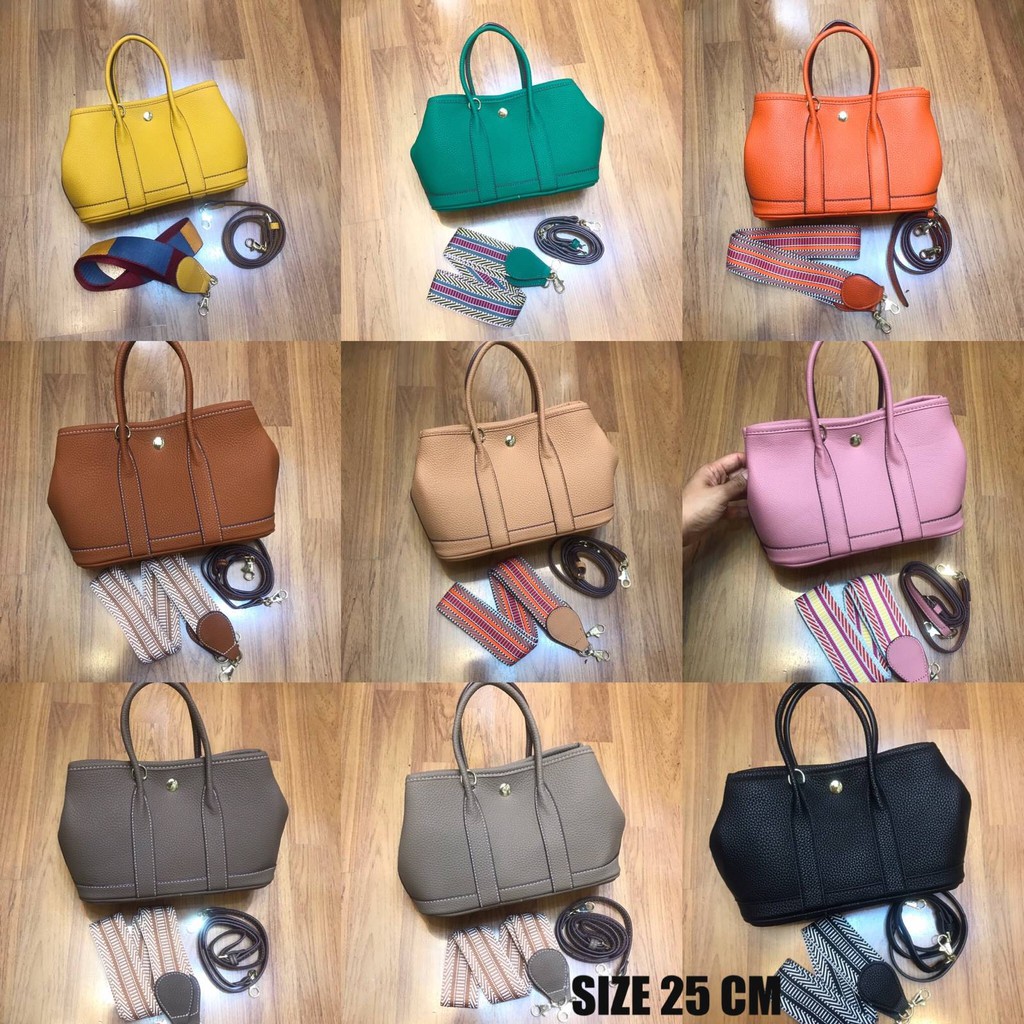 HERMES GARDEN PARTY Size 25 Cm Shopee Thailand