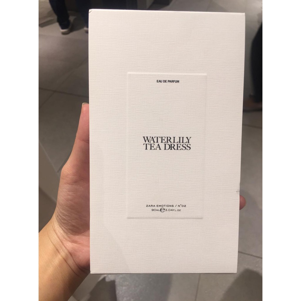 Zara X Jo Malone Waterlily Tea Dress Ml Shopee