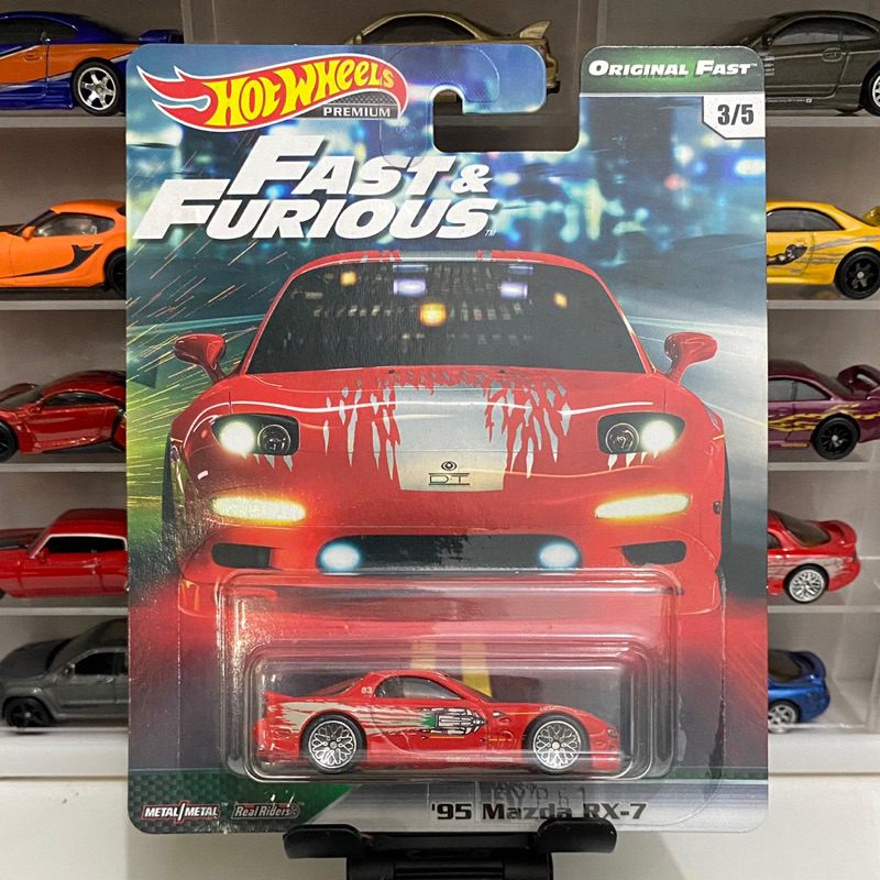 Hot WHEELS Premium Mazda RX Fast Furious Original Fast Series