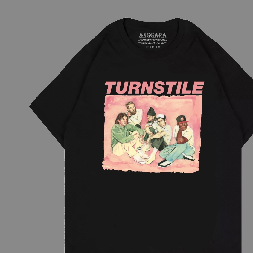 Art Hardcore Turnstile Band T Shirt Punk T Shirt