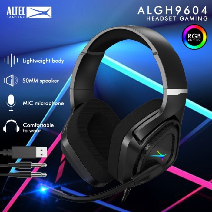 ALTEC LANSING PREMIUM GAMING HEADSET HES AL ALGH9604 รบประกนศนย