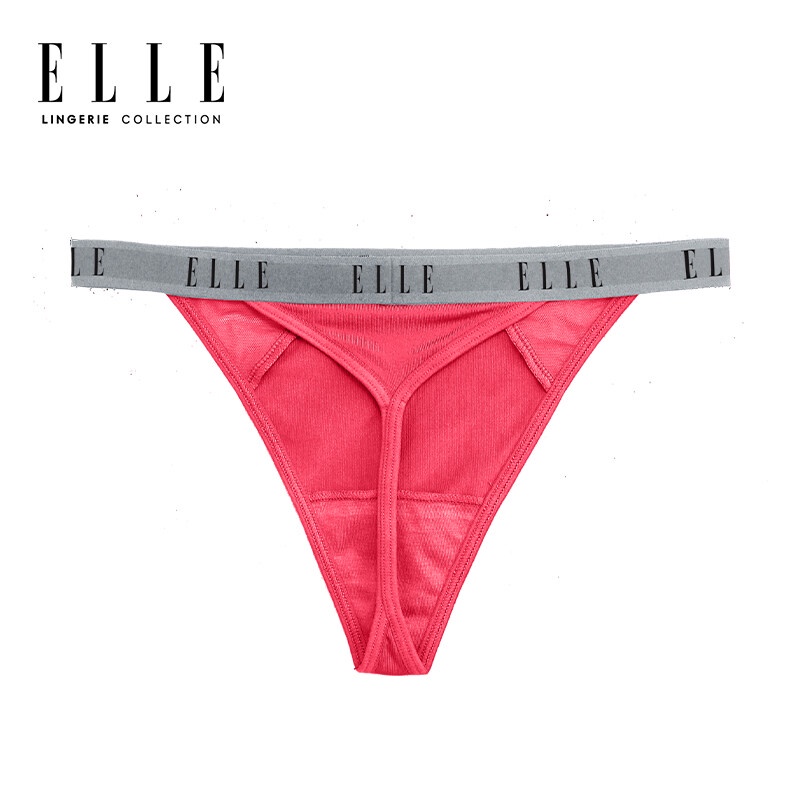ELLE lingerie กางเกงชนในรปแบบ G String Lowrise LU JS Q