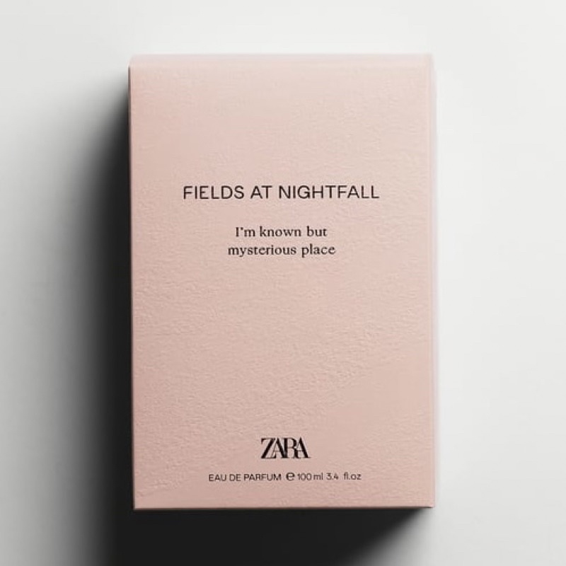 Zara EDP For Woman Nude Bouquet Cashmere Rose Fields At Nightfall
