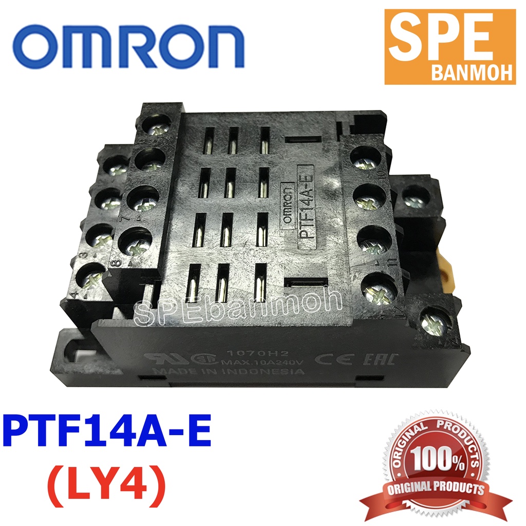 Omr Ptf A E Omron Ptf A E Ly Ly Relay Socket Shopee