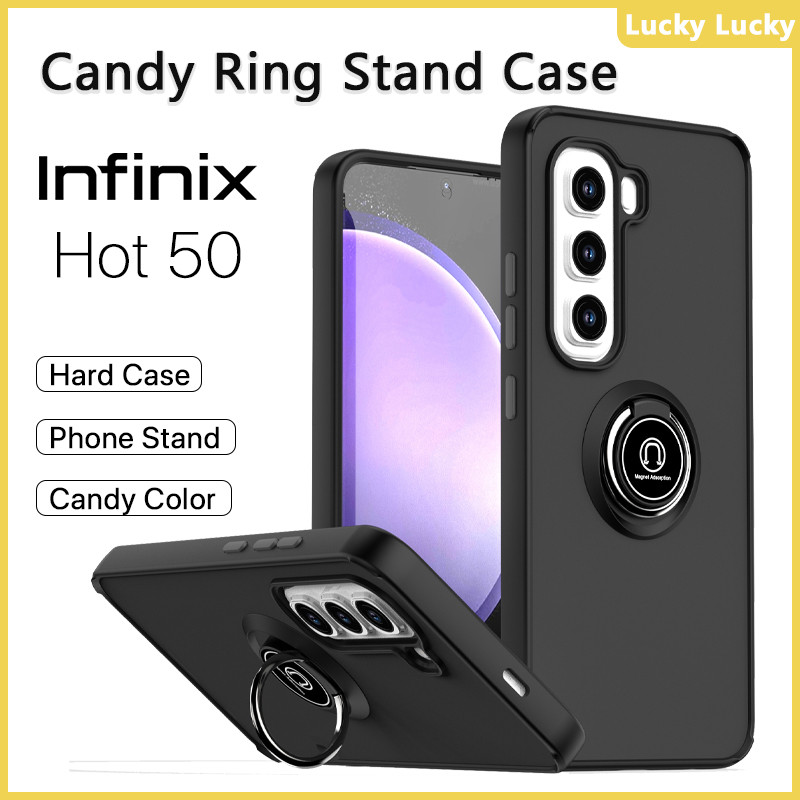เคส Infinix Hot Pro i Pro หรา ทวางแหวนอะครลคแบบแขง เคส กน