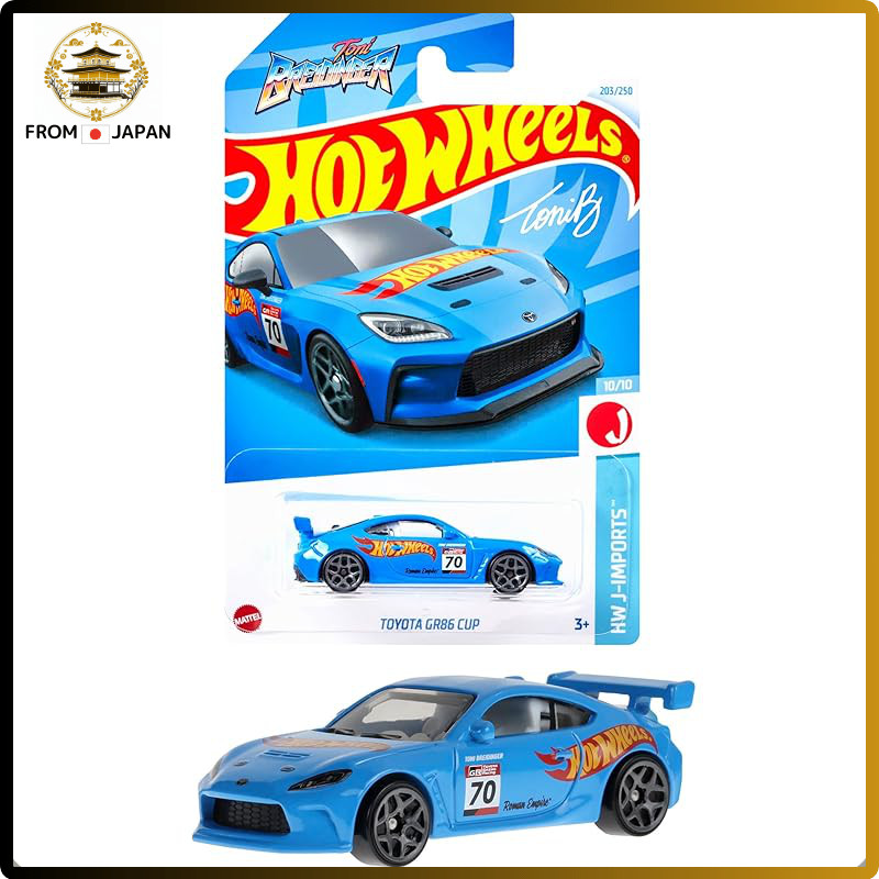 Hot Wheels Toyota Gr Cup Basic Car สฟา Vehicle Toy Miniature สาหรบเดกอาย ปขนไป