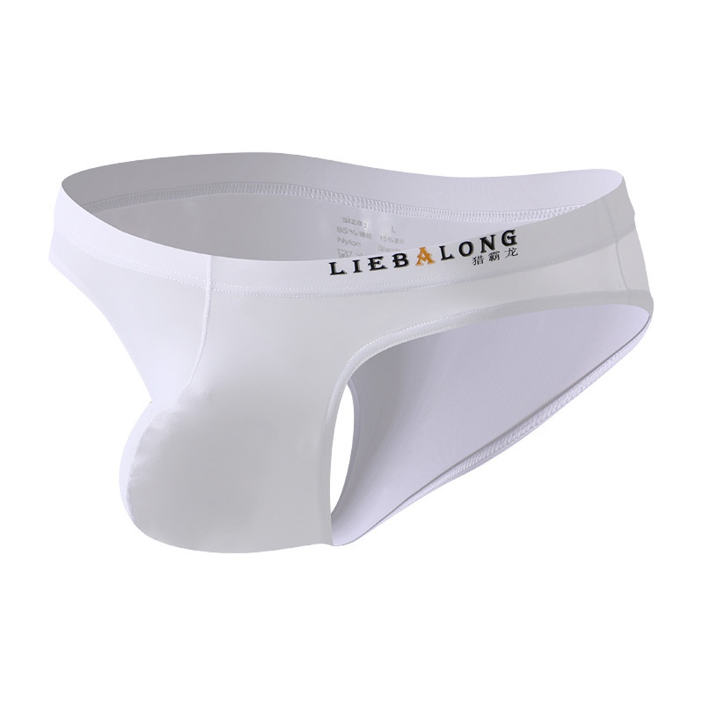 STYLEFMen S New Sexy Bikini Thongs Low Waist Ice Silk Brief Underwear