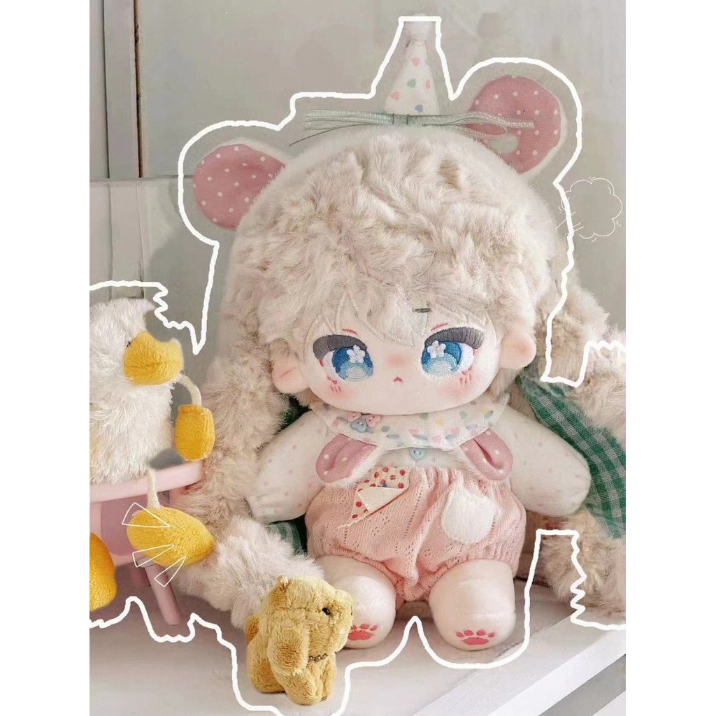 Love and Deepspace ซม Xavier Cotton Doll Naked Baby Without Baby