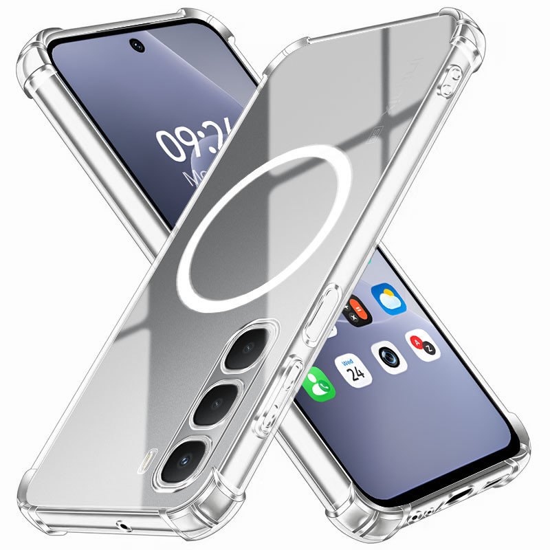 สาหรบ Infinix Hot Pro Plus กรณสตกเกอรแมเหลกเคสโทรศพทสาหรบ