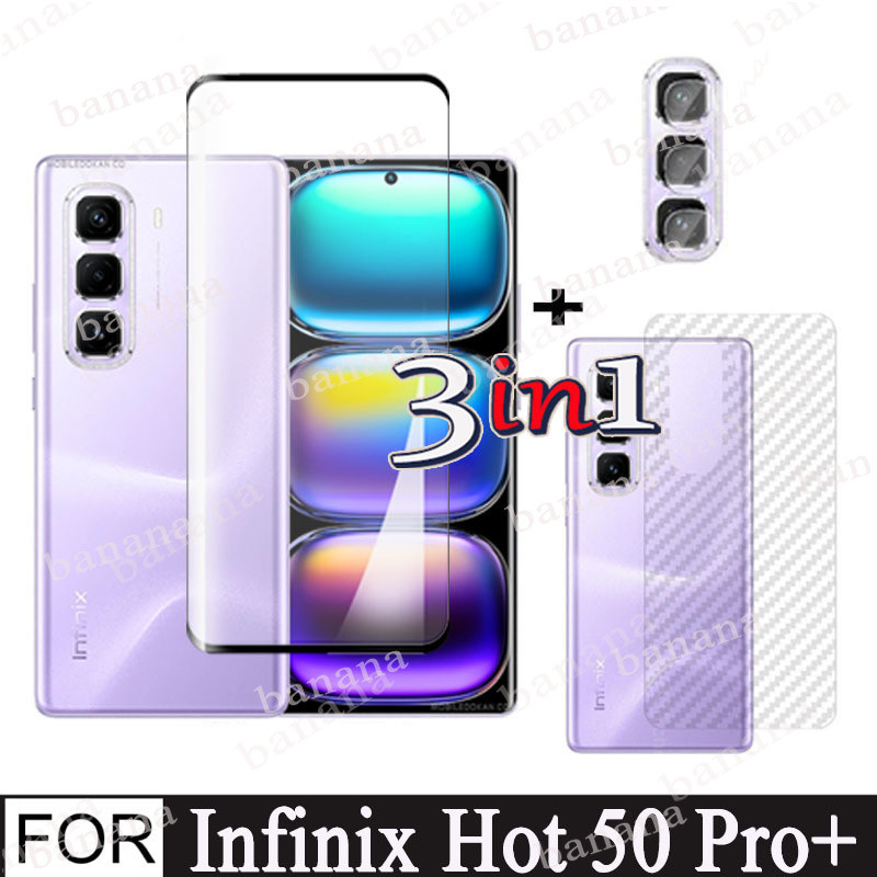 Infinix Hot 50 Pro กระจกนรภยปองกนหนาจอฟลมสาหรบ Infinix Zero