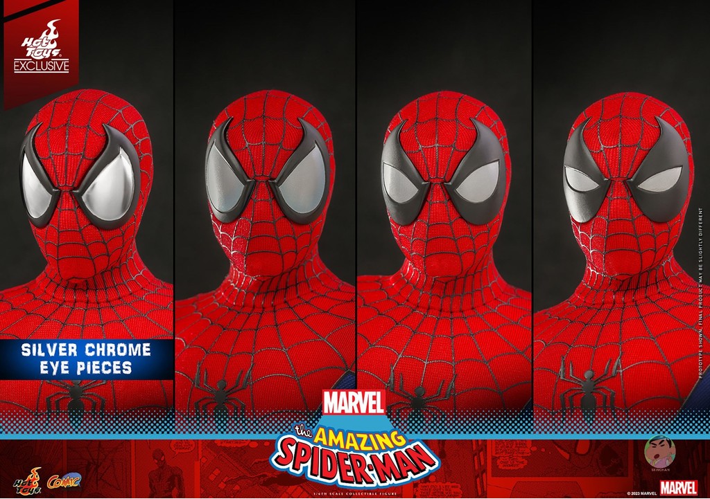Hot TOYS CMS015 Spider Man Comics Masterpiece Series Marvel Comics