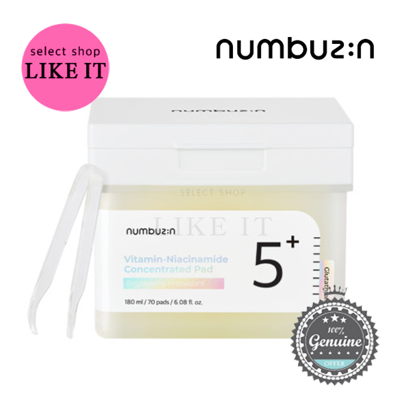 Numbuzin Numbuzin No Vitamin Niacinamide Concentrated Pad P