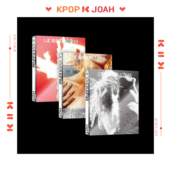 Standard Ver LE SSERAFIM HOT 5th Mini Album 14th Mar 2025