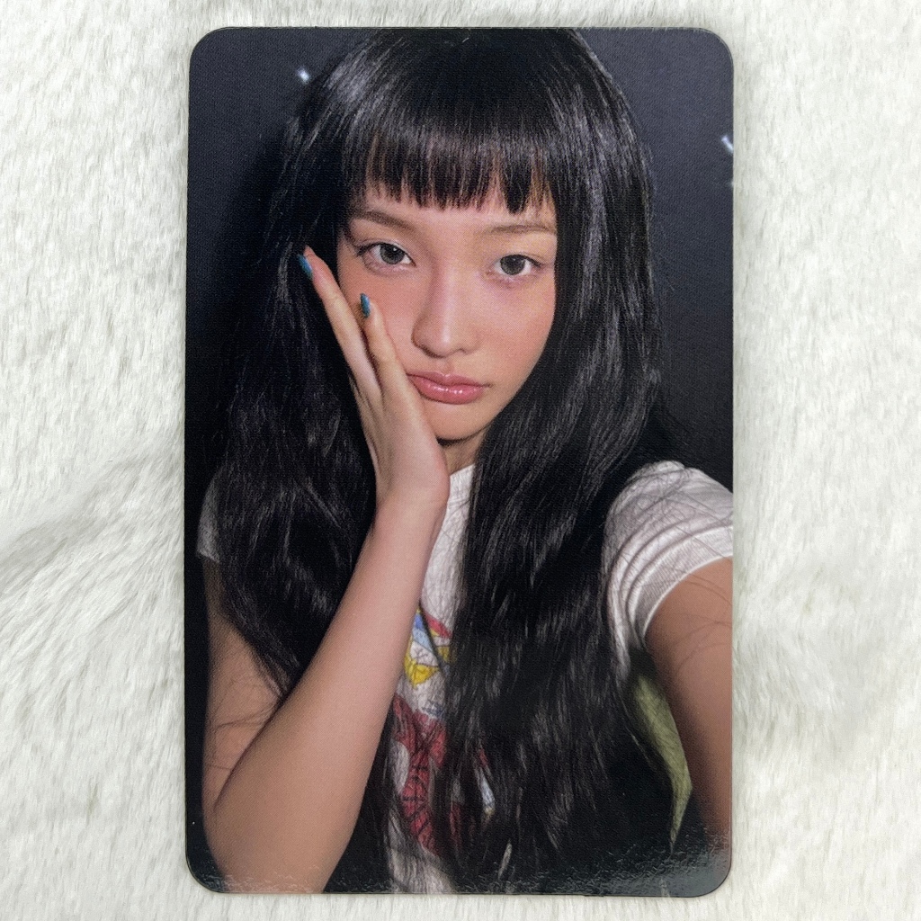 Iroha Official Photocard Illit Mini 1st Album Super Real Me ของแท Kpop