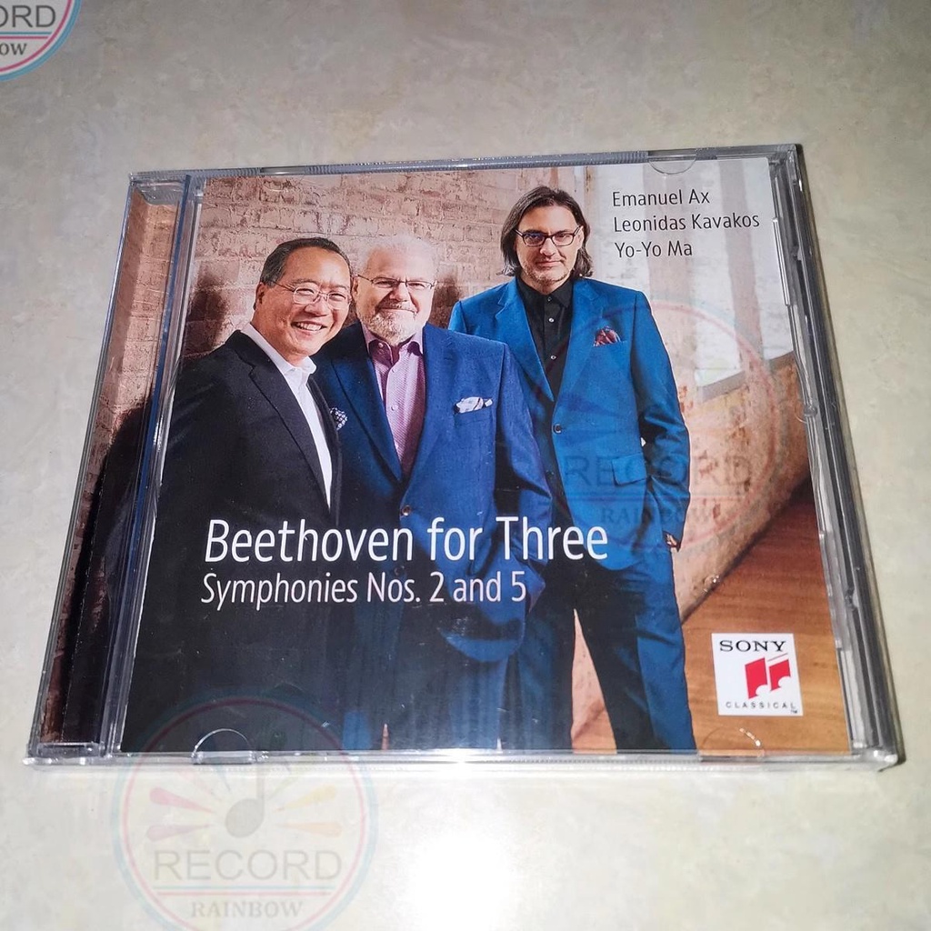 Beethoven For Three Symphonies Nos Cd Yo Yo Ma