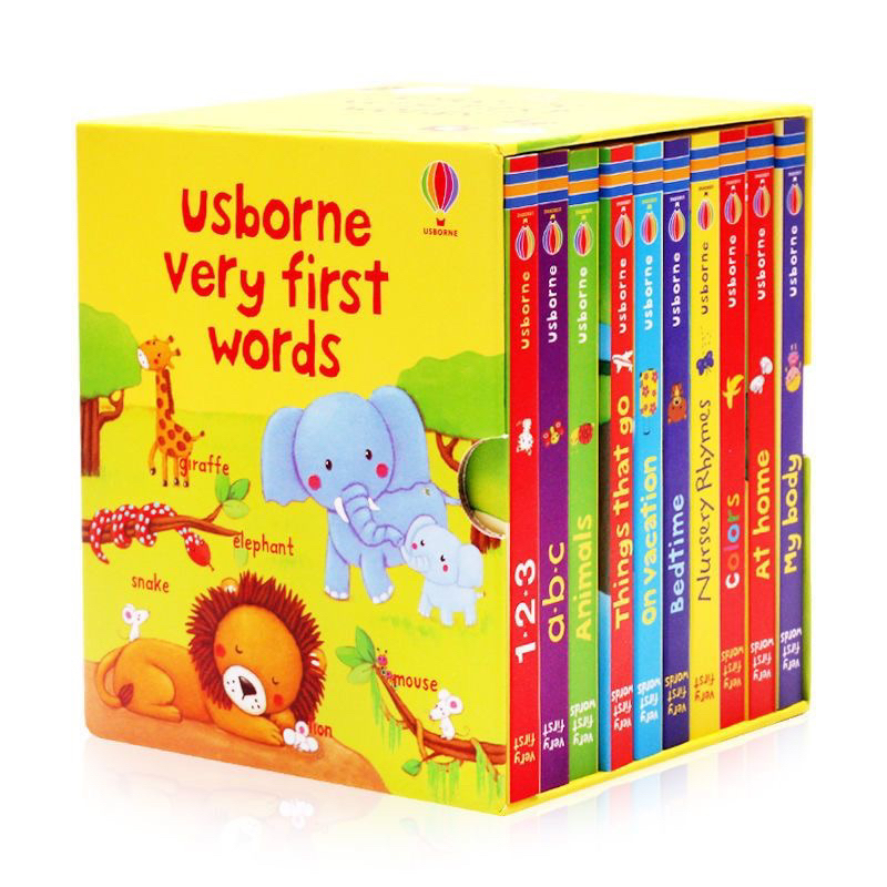 Usborne Very First Words Collection Books Set Ages Board Books