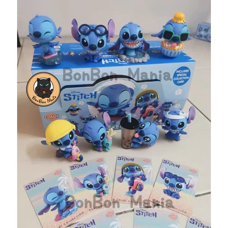 แบบสม HOT TOYS Lilo Stitch Cosbi Collection blind box set